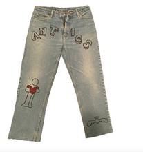 Load image into Gallery viewer, Coldbirds x Antics Hand Painted Jeans